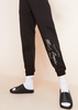 Elli Black Missy Empire Slogan Joggers