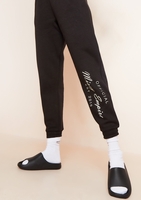 Elli Black Missy Empire Slogan Joggers