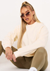 Erin Cream Fleece Oversized Sweatshirt