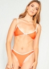 Evelyn Neon Orange Triangle Bikini