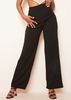 Faith Black Wide Leg Trousers