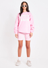 Fleur Pink Protect Your Peace Oversized Sweatshirt
