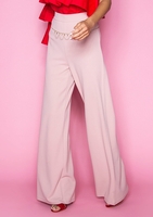 Floss Pink Wide Leg Trousers