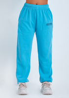 Imogen Blue Missy Empire Text Oversized Joggers