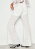 Jenny White Mesh Flare Trousers