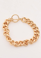 Kelly Gold Chunky Chain Bracelet