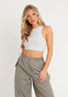 Kylie Grey Extreme Racer Crop Top