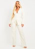 Liberty Cream Straight Leg Woven Trouser