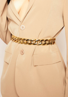 Liyana Gold Chunky Chain Belt