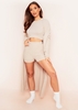 Macey Stone Teddy Borg Longline Cardigan