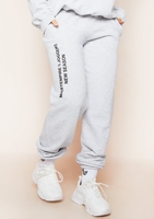 Mae Grey Missy Empire Slogan Oversized Joggers
