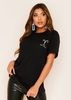 Marisol Black Aries Horoscope T-Shirt
