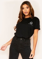 Marisol Black Libra Horoscope T-Shirt
