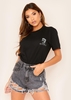 Marisol Black Virgo Horoscope T-Shirt