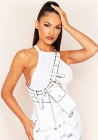 Mariya White Belt Bag