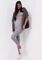 Meghan Grey High Waisted Body Sculpting Seamless Leggings