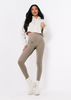 Meghan Olive High Waisted Body Sculpting Seamless Leggings