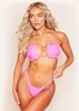 Mila Pink Frill Bikini Set