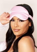 Miley Pink Satin Sleeping Eye Mask