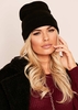 Miriam Black Basic Rib Beanie Hat