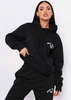 Misha Black Missy Sports Club Oversized Hoodie