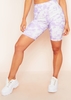 Nikki Lilac Tie Dye Cycle Shorts