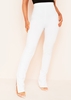 Nova White Split Side Trousers