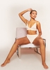 Nylah Pink Missy Empire Embroidered Mesh Tape Brief Knicker