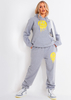 Rai Grey Smiley Face Jogger