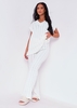 Rhiannon Cream Knitted Vest And Trouser Co-Ord