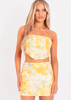 Rivka Floral Print Bengaline Corset Top