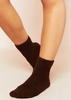 Romy Chocolate Fluffy Socks