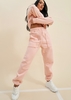 Romy Peach Pocket Front Oversized Joggers