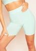 Ruth Mint Green Slinky Cycle Shorts
