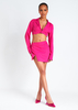 Sadie Pink Mini Skirt With Split Co-ord