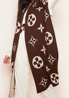 Sara Brown Oversized Printed Scarf