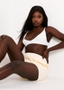 Shania Cream Fleece Shorts