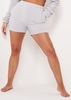 Shania Grey Fleece Shorts