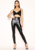 Tabatha Black PU Leggings
