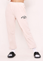 Tatiana Cream Missy Sports Club Casual Joggers