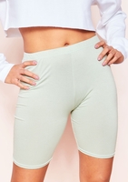 Tilly Sage High Waist Cycle Shorts