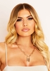 Valeria Gold Lock Chain Necklace