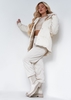 Vivienne Cream Oversized Puffer Coat
