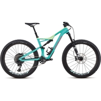 2018 Specialized Stumpjumper Expert 650b Carbon Mountain Bike in Green