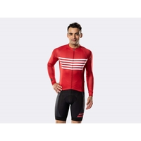 2019 Bontrager Circuit Long Sleeve Cycling Jersey in Red