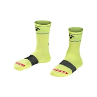 2019 Bontrager Halo 5 inch Cycling Sock in Yellow