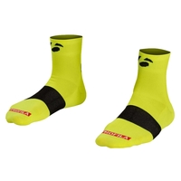 2019 Bontrager Race 2.5 inch Cycling Sock in Yellow