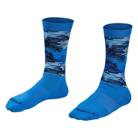 2019 Bontrager Race LTD Crew Cycling Sock in Blue