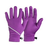 2019 Bontrager Vella Thermal Long Finger Glove in Purple