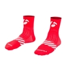 2019 Bontrager Velocis 2.5 Inch Cycling Sock in Red